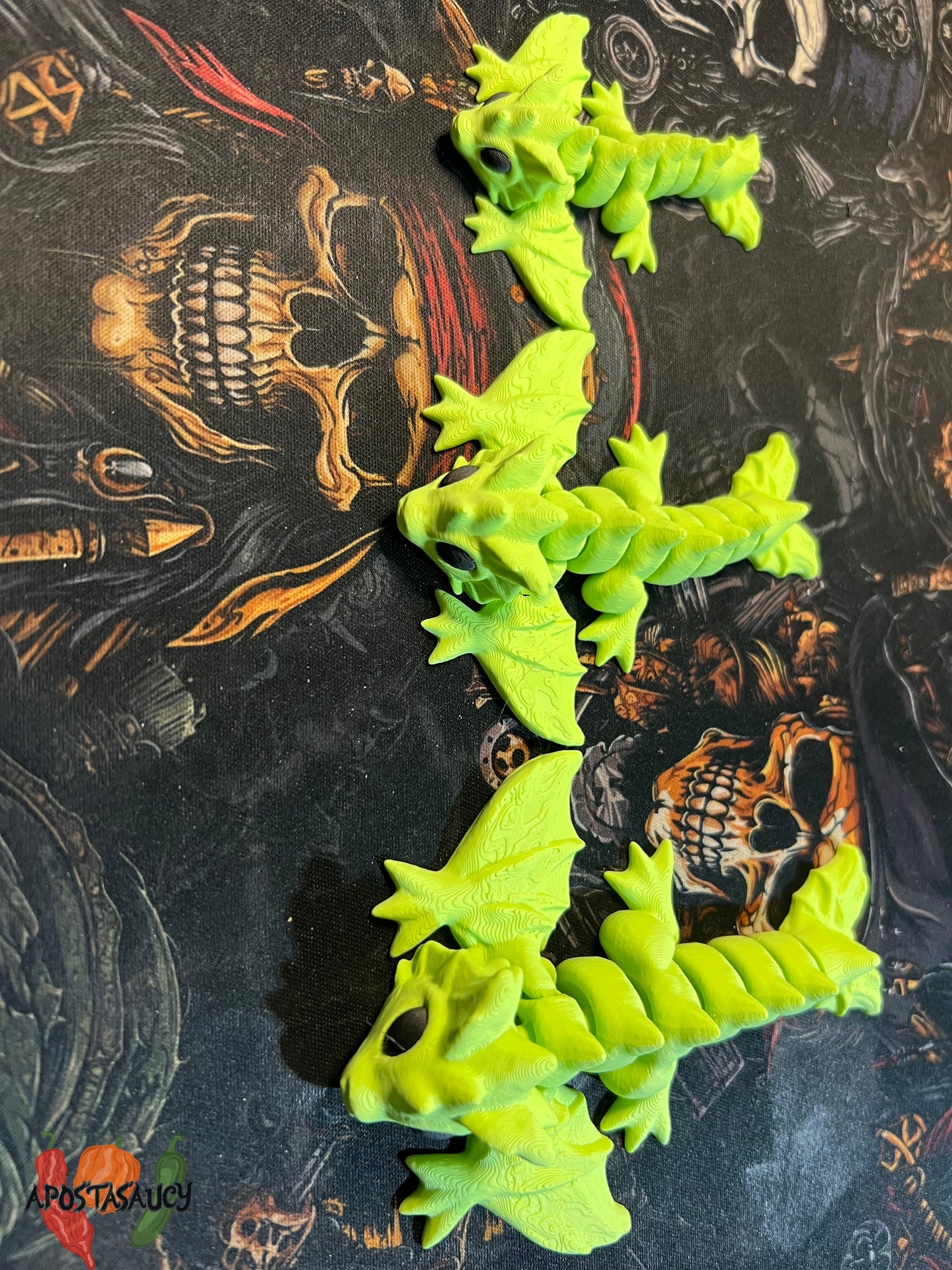 Green Dragon with Egg