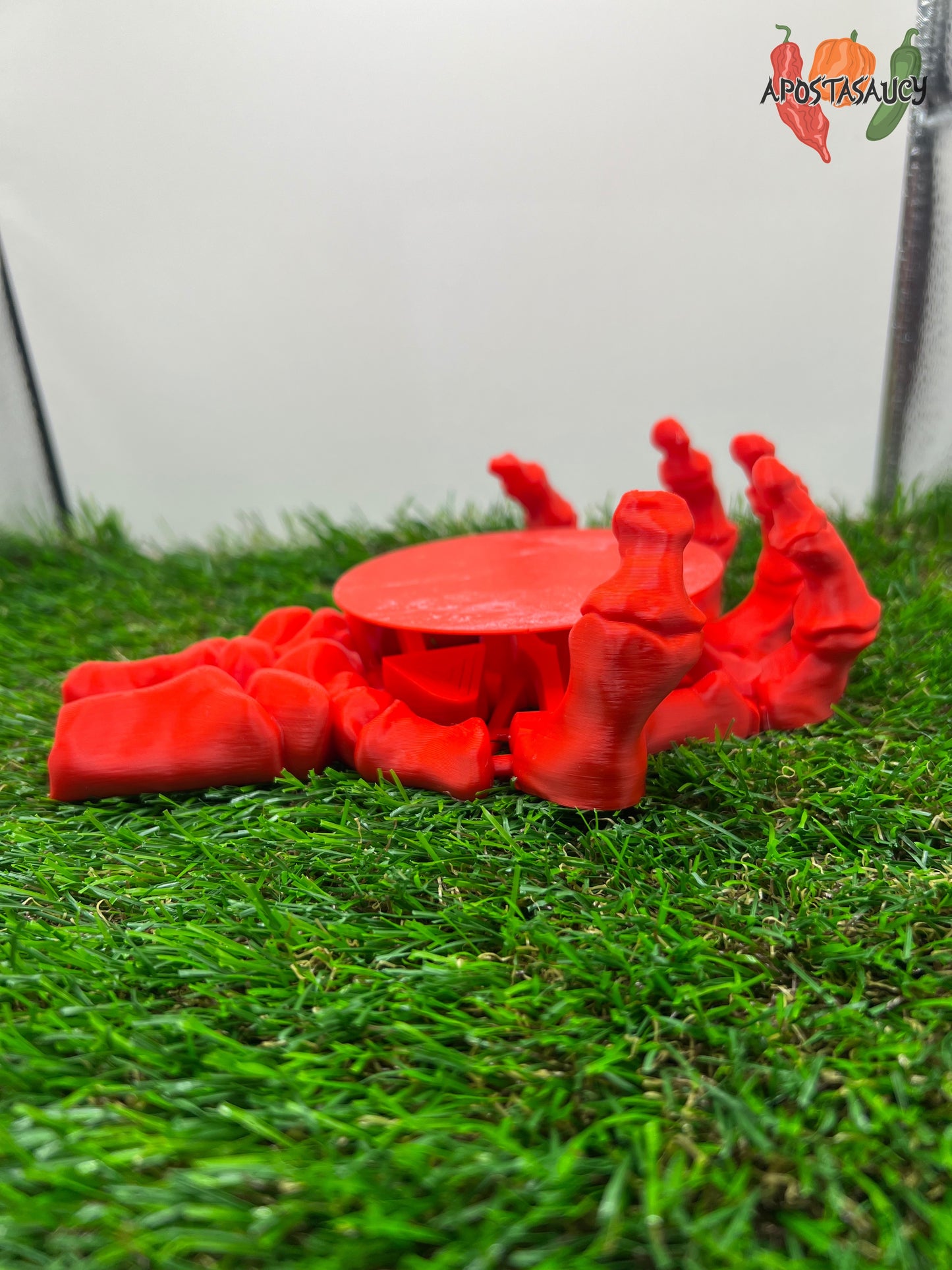 Skeleton hand coaster