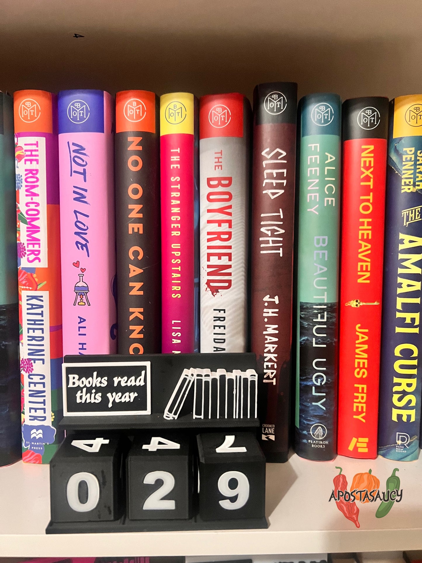 Book Shelf Counter