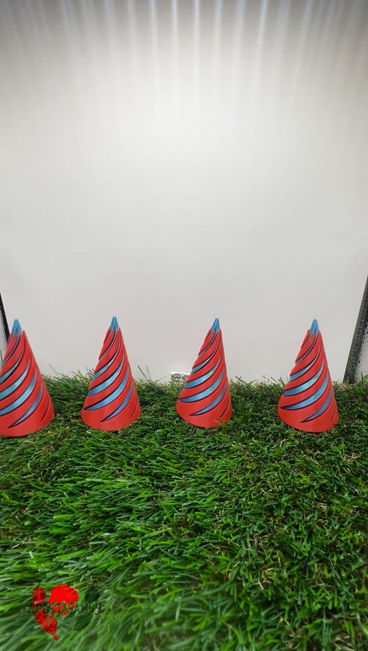 Spiral fidget cone