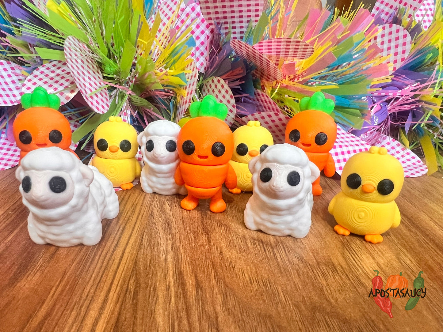 Easter mini figures